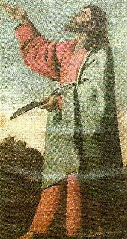 Francisco de Zurbaran st, bartholomew oil painting image